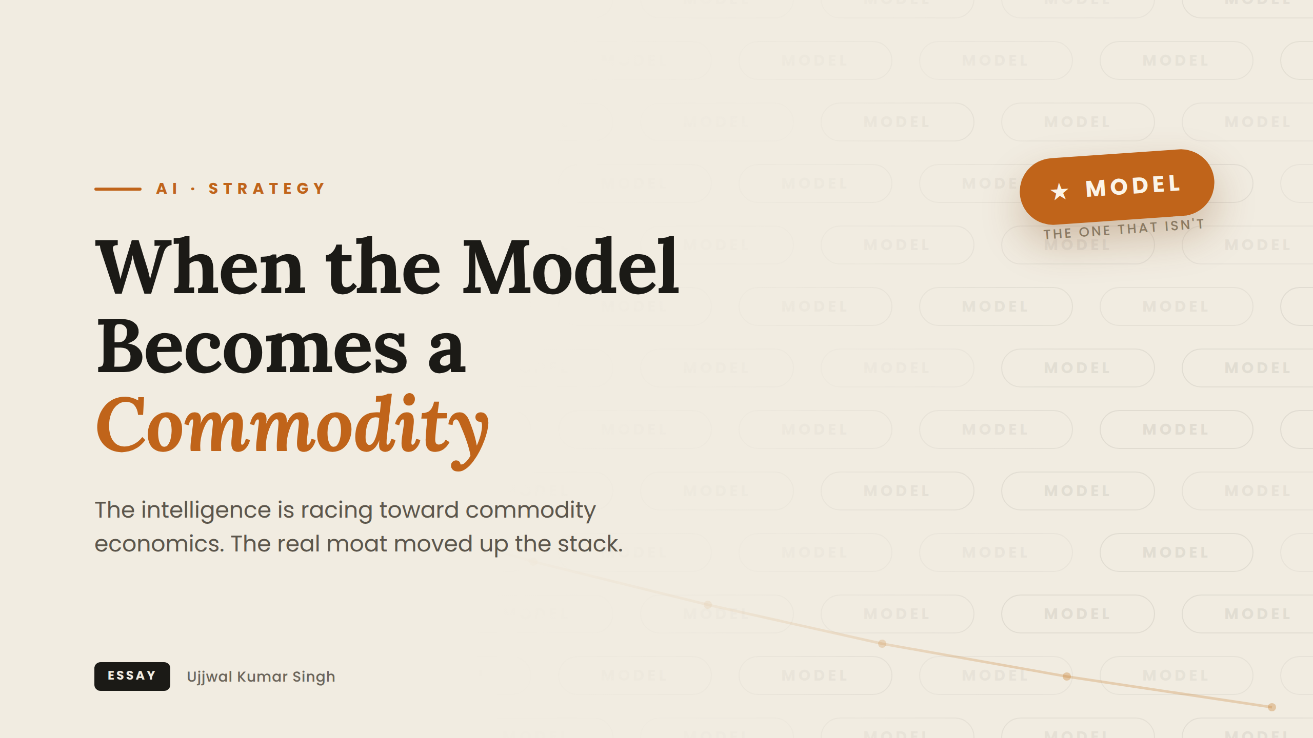 When the Model Becomes a Commodity